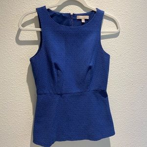 Banana republic peplum top